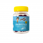 MIUM LAB KIDS maisto papildas GEROSIOS BAKTERIJOS vaikams. Nuo 3m. 30 guminukų.