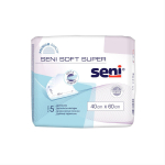 SENI SOFT SUPER, paklotai, 40 cm x 60 cm, 5 vnt.