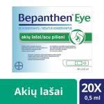 BEPANTHEN EYE, 0,5 ml, la&scaron;ai akims, 20 vnt.
