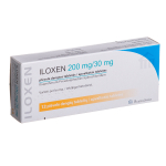 ILOXEN, 200 mg/30 mg, plėvele dengtos tabletės, N12
