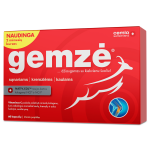 CEMIO GEMZĖ 2X STIPRESNIS, kapsulės, N60