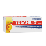 TRACHILID, 8 mg, 20 kietųjų pastilių