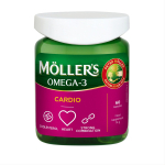 MOLLER'S OMEGA-3 CARDIO, 60 kapsulių