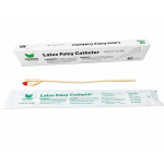 FOLEY CH18, latekso kateteris, 2 kan. 5-15ml, 10 vnt.