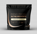 Vanilės skonio pieno i&scaron;rūgų baltymų koncentrato milteliai su saldikliu, 1000 g