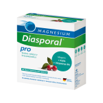 MAGNESIUM Diasporal Pro &scaron;irdies veiklai ir kraujospūdžiui, milteliai, 20 pokelių