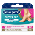 SALVEQUICK, Blister Duo Heels, pleistrai, 6 vnt.