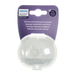 PHILIPS AVENT, silikoniniai antspeniai, maži, 15 mm, SCF153/01, 2 vnt.