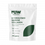RAW POWDERS HIDROLIZUOTAS JŪRINIS KOLAGENAS milteliai, 250 g