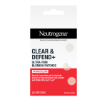 NEUTROGENA CLEAR & DEFEND+, pleistrai spuogams, 24 vnt.