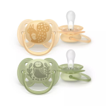 PHILIPS AVENT &bdquo;Ultra soft&ldquo; Čiulptukas, silikoninis nuo 6-18 mėn. N2 SCF091/46