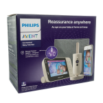 PHILIPS AVENT, Kūdikių stebėjimo prietaisas SCD953/26 Wi-Fi