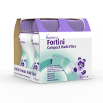 FORTINI COMPACT MULTI FIBRE, neutralaus skonio, 4x125ml