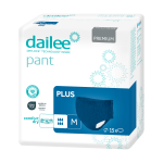 DAILEE PANT PREMIUM PLUS BLUE, sauskelnės kelnaitės, M, 15 vnt.