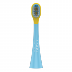 OSOM Oral Care pakaitinis antgalis vaiki&scaron;kam dantų &scaron;epetėliui K6XBLUE, mėlynas OSOMORALSK6XBLUE