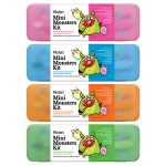 PIKSTERS MINI MONSTER KIT, burnos higienos priemonių rinkinys vaikams, 1 vnt.