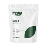RAW POWDERS KELP SU JODU, tabletės, 150 mcg, 90 tablečių