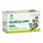 &Scaron;VENČIONIŲ VAISTAŽOLĖS DILGĖLIŲ LAPAI, 1 g, žolelių arbata, 24 vnt.