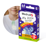 MEDRULL MY LITTLE NOSE ANIMAL SHAPE, aromatiniai pleistrai, 6 vienetai
