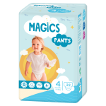 MAGICS PANTS sauskelnės-kelnaitės MAXI, 9-15 kg, 22 vnt.