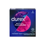 DUREX MUTUAL PLEASURE, prezervatyvai, 3 vnt.