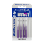 ELGYDIUM CLINIC MONO COMPACT, tarpdančių &scaron;epetėliai 1,8mm violetinė spalva, 4 vienetai