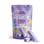 STAR CANDIES &Scaron;altyje džiovinti grietinėlės ir mėlynių skonio ledai, 50g