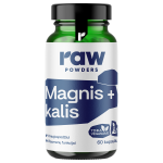 RAW POWDERS Magnis ir kalis PLUS, 60 kapsulių