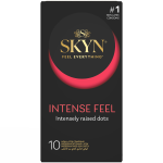 LIFESTYLES SKYN INTENSE FEEL, prezervatyvai, 10 vnt.