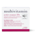 NEW NORDIC MULTIVITAMIN ACTIVE WOMAN 55+, multivitaminai moterims, 90 tablečių