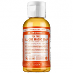 DR. BRONNER&rsquo;S TEA TREE, ekologi&scaron;kas skystas muilas su arbatmedžio eteriniu aliejumi, 60 ml