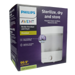 PHILIPS AVENT, sterilizatorius kūdikių buteliukams elektrinis, SCF293/00, 1 vnt.