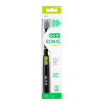 G.U.M.&reg; Sonic Daily, dantų &scaron;epetėlis, juodas (su baterija)