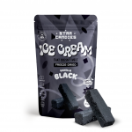 STAR CANDIES &Scaron;altyje džiovinti juodi vaniliniai ledai, 50g