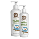 PURE BEGINNINGS PLAUKŲ IR KŪNO PRAUSIKLIS KŪDIKIAMS SU ORGANI&Scaron;KU BAOBABO EKSTRAKTU, 0+, 250 ml.
