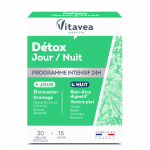 VITAVEA Detox Day/Night, 30 kapsulių