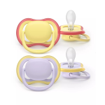PHILIPS AVENT, Čiulptukas silikoninis nuo 0-6 mėn. N2 &bdquo;Ultra air&ldquo; SCF087/03
