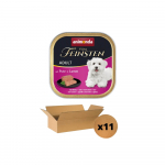 Animonda Vom Feinsten Classic Konservai &Scaron;unims Su Kalakutiena Ir Ėriena 11 vnt.