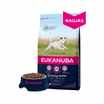 Eukanuba Small Puppy sausas maistas mažų veislių &scaron;uniukams (vi&scaron;tiena) 3kg