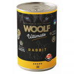 WOOLF ULTIMATE RABBIT WITH TOMATO begrūdžiai konservai &scaron;unims su triu&scaron;iena 400g