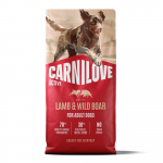 CARNILOVE ACTIVE Dog Lamb & Wild Boar sausas maistas &scaron;unims - Produkto Svoris 12kg