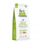 Brit Care Sustainable Adult Medium Breed Chicken&Insect sausas maistas vidutinių veislių &scaron;unims - Produkto Svoris 3kg