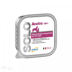 DRN Solo Anatra 100g Ir 300g (Antiena) Konservai &scaron;unims ir katėms - Produkto Svoris 100g x 16vnt.