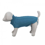 TRIXIE Kenton megztinis mėlynas - Produkto Nugaros ilgis 27cm