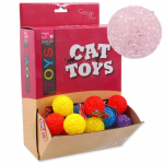 Magic Cat plastmasinis kamuoliukas 3,5cm katės žaislas