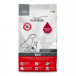 PLATINUM ADULT Beef&Potatoes sausas maistas &scaron;unims su jautiena ir bulvėmis - Produkto Svoris 15kg