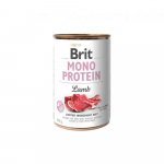 Brit Care Mono Protein Lamb vieno baltymo konservai &scaron;unims su ėriena 400g