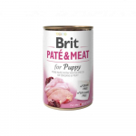 Brit Care Chicken Turkey for Puppy Pate & Meat konservai &scaron;uniukams 400g