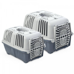 Pet carrier PRATIKO 1 Plastico transportavimo narvas augintiniui 48x31.5x33cm