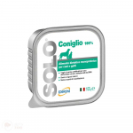 DRN Solo Coniglio 100g Ir 300g (Triu&scaron;iena) Konservai &scaron;unims ir katėms - Produkto Svoris 300g